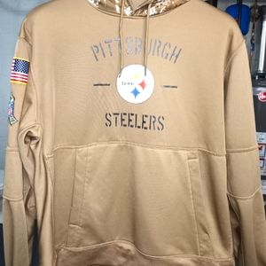 Men's Pittsburgh Steelers Hooded Sweatshirt - Official NFL - Size XL